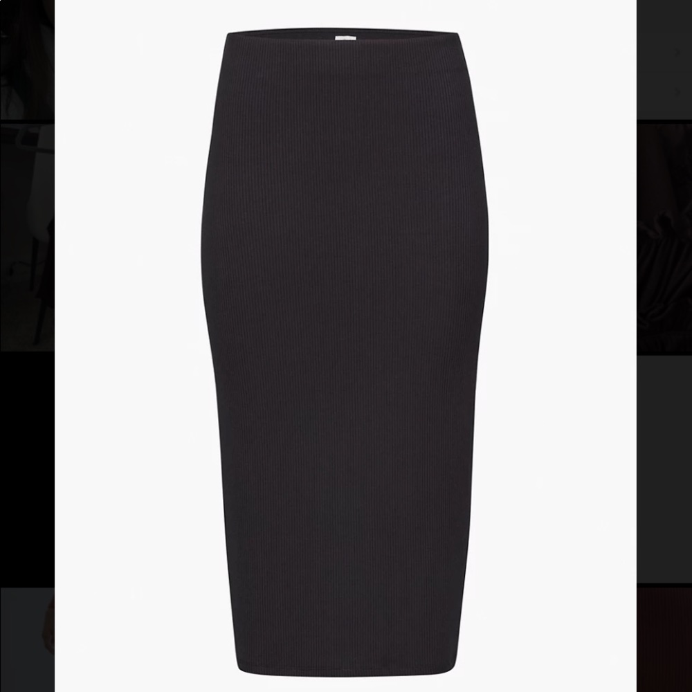 Aritzia BLACK Wilfred Janine Skirt - Long Skirt